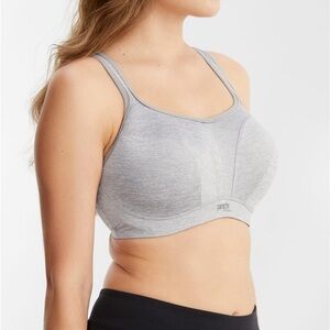 Panache Ultimate High Impact Underwire Sports Bra 30DDDD (30F UK)  Grey 5021